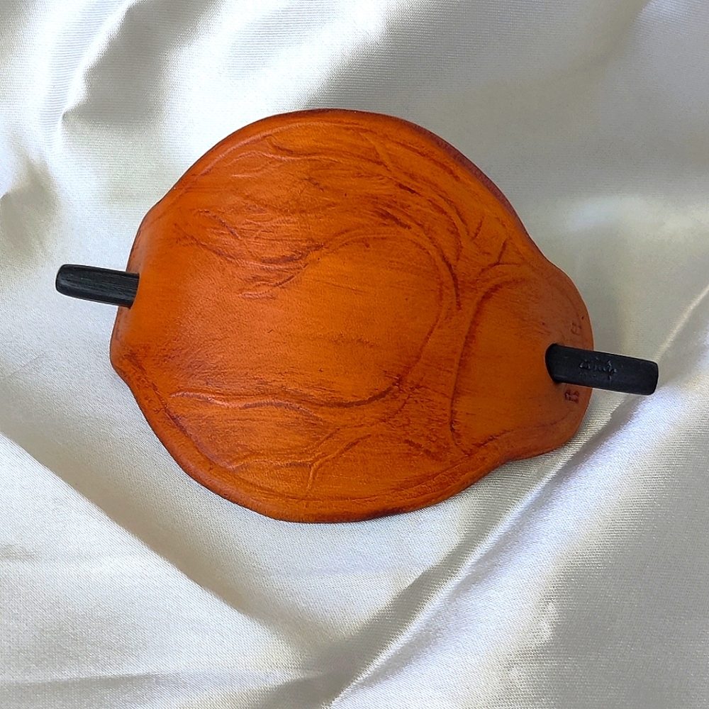 70s hair slide "blowing branches"